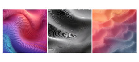 textile moire texture background illustration abstract surface, interference waves, geometric lines textile moire texture backgroundの素材