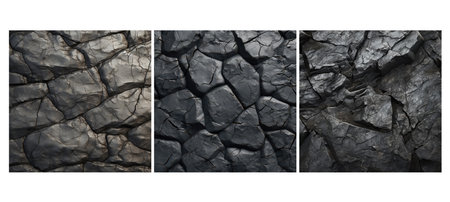 river rugged stone texture surface illustration rock mosaic, roof tile, rosewood wood river rugged stone texture surfaceの素材