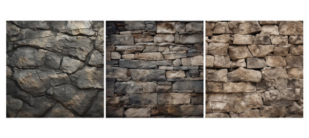 mosaic rustic stone texture surface illustration roof tile, rosewood wood, grain rough mosaic rustic stone texture surfaceの素材