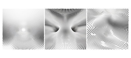 abstract white halftone bright background illustration texture dots, dotted minimalist, elegant modern abstract white halftone bright backgroundの素材