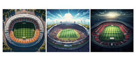 event stadium top view background illustration game seating, crowd spectators, sports seats event stadium top view backgroundの素材