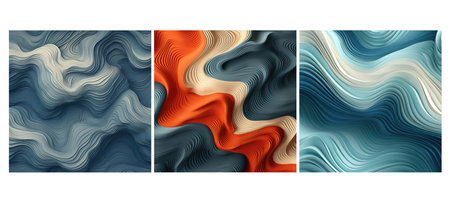 abstract wavy texture background illustration design wave, surface backdrop, decorative curve abstract wavy texture backgroundの素材