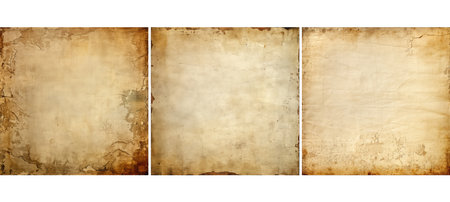 cardboard aged sheet of paper background textureの素材