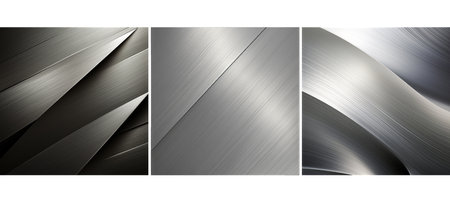 steel brushed metal background textureの素材