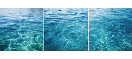 clean calm water background textureの素材
