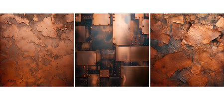 lic copper metal background textureの素材