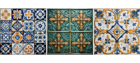stone italian tile background textureの素材