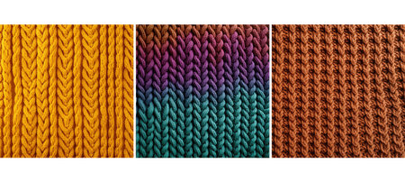 material knit fabric background textureの素材