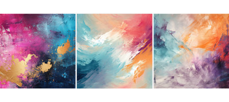 design mixed media brush strokes background textureの素材