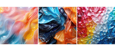 shiny plastic abstract background textureの素材