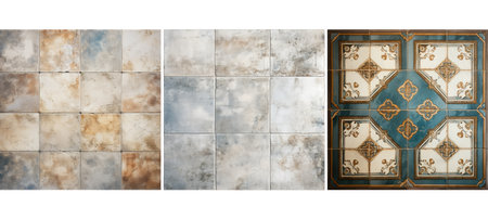 floor porcelain tile background textureの素材