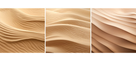 wave sand waves background textureの素材