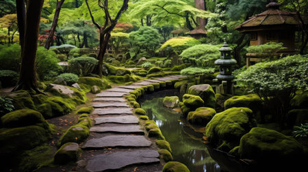 japan japanese zen gardenの素材
