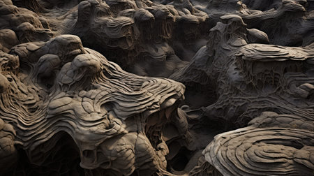 natural volcanic rock formations 54の素材