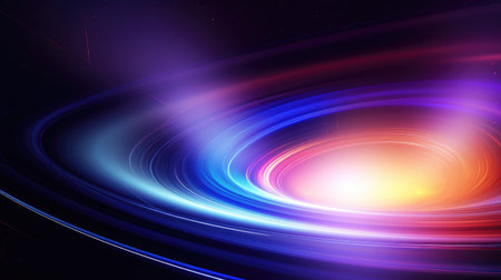 galactic saturnian halo captivatingの素材
