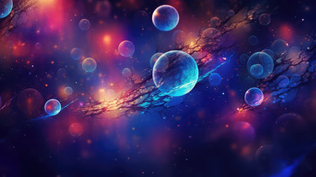 light cosmic dreamland abstractの素材