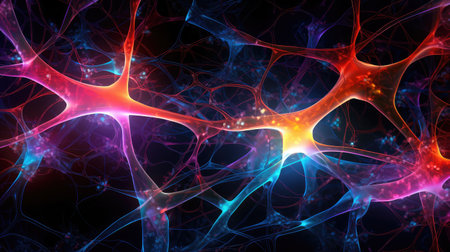 technology neuroscience abstract abstractの素材