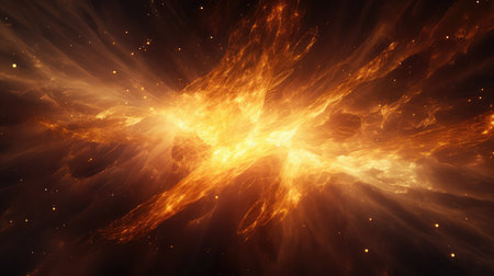 light particle storm abstractの素材