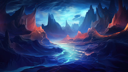 abstract marine topographic mapの素材