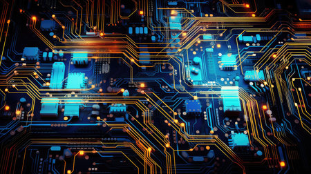 digital circuit board symphonyの素材