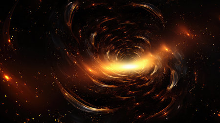space black hole horizonの素材