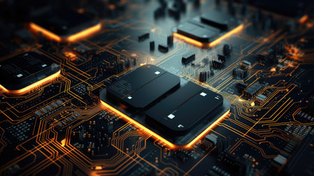 design circuitry evolution abstractの素材