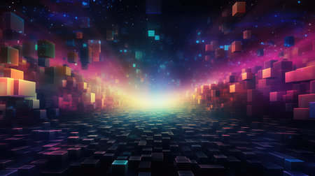 computer pixelated retro vibesの素材