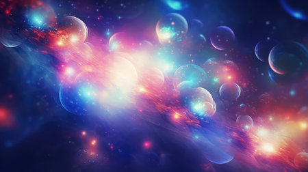 abstract stellar luminescence compositionの素材