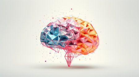 science brain low polyの素材
