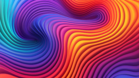 abstract wavy optical illusionの素材