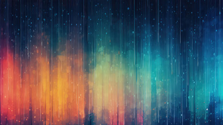 background digital falling rainの素材