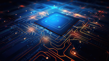 background technology circuit linesの素材