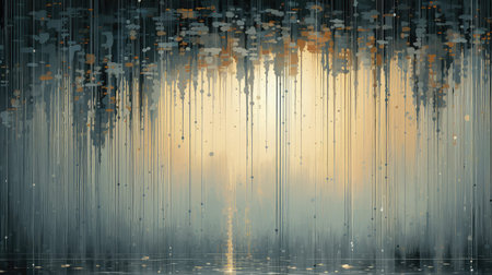 texture digital falling rainの素材