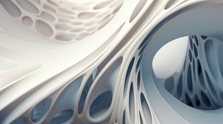 wallpaper futuristic organic structureの素材