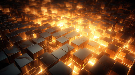 digital voxel artificial cubesの素材