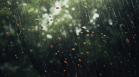 texture digital falling rainの素材