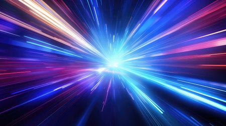 abstract light speed linesの素材