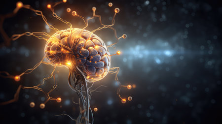 intelligence brain neuron technologyの素材