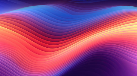 wave wavy optical illusionの素材