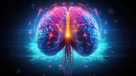 digital human brain electronicの素材