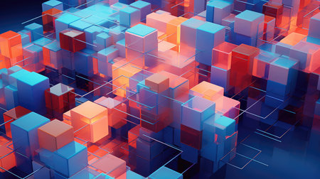 science voxel data flowの素材
