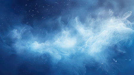 background dust blue particlesの素材