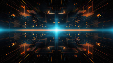 digital technology circuit linesの素材