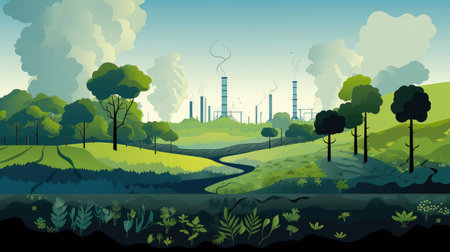typography carbon sequestration craftの素材