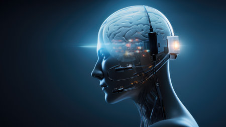 technology artificial brain implantの素材