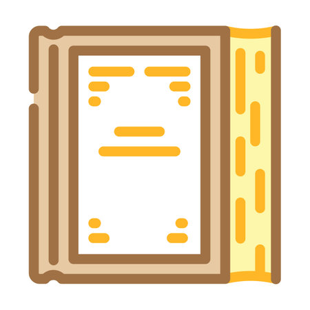 jewish prayer book siddur color icon vector illustrationのイラスト素材