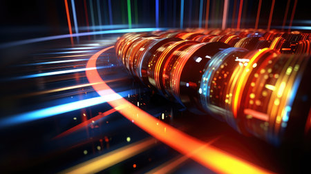 technology terabyte internet speedの素材
