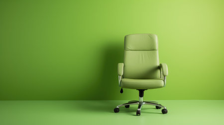 podium business product green backgroundの素材