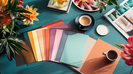 texture table beautiful abstract top viewの素材