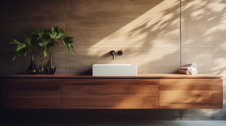 water blurry wood surface backgroundの素材